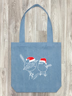 Superb Fairy Wren Christmas Edition Edith Tote Bag