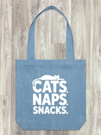 Cats. Naps. Snacks. Edith Tote Bag