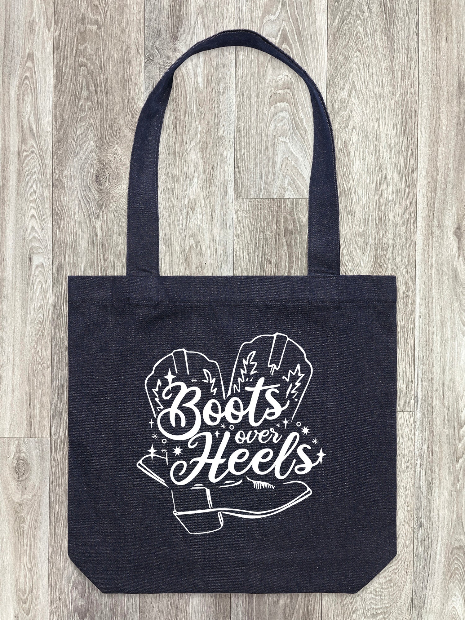 Boots Over Heels Edith Tote Bag