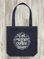 Cat Mother Coffee Lover Edith Tote Bag
