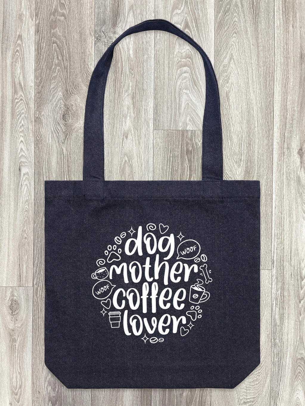 Dog Mother Coffee Lover Edith Tote Bag