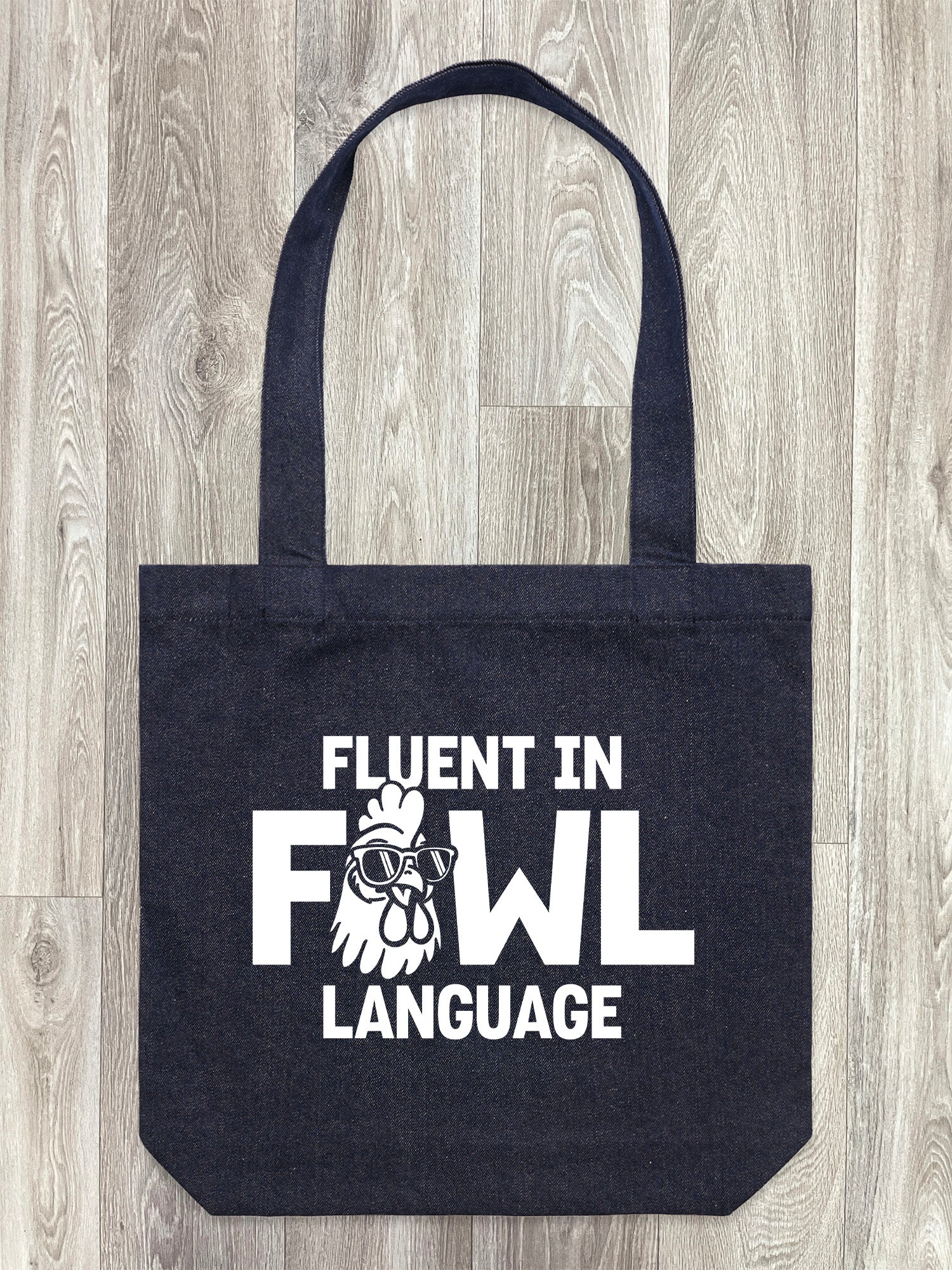 Fluent In Fowl Language Edith Tote Bag