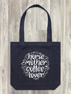 Horse Mother Coffee Lover Edith Tote Bag