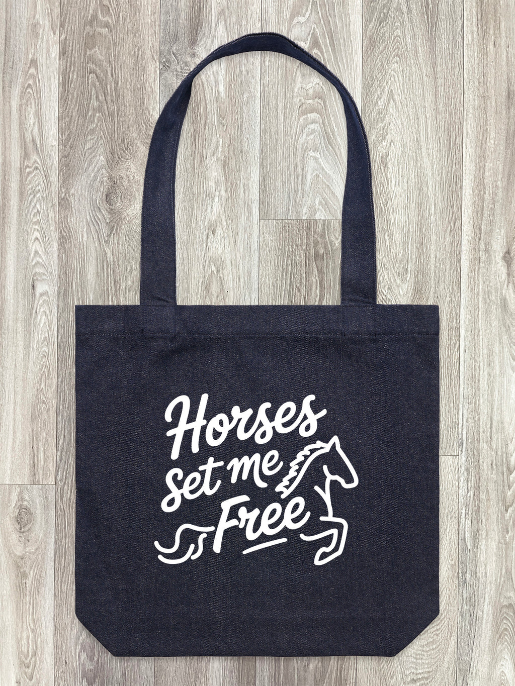 Horses Set Me Free Edith Tote Bag