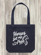Horses Set Me Free Edith Tote Bag