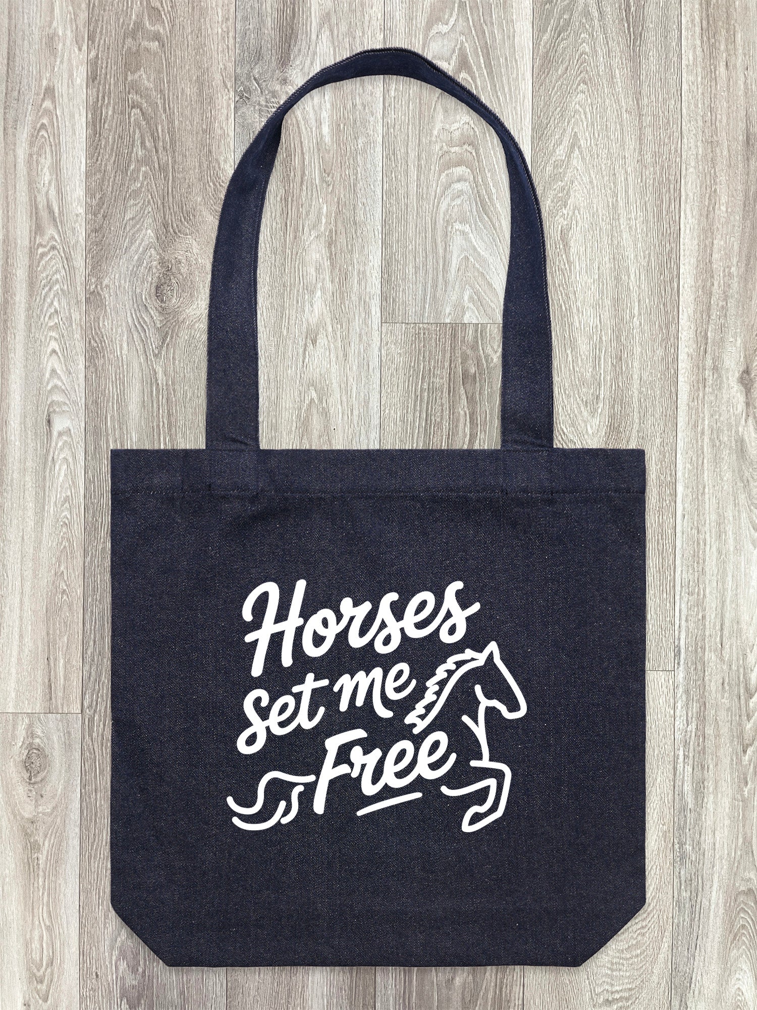 Horses Set Me Free Edith Tote Bag