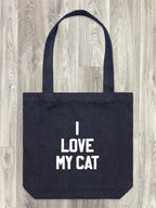 I Love My Cat Edith Tote Bag