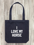 I Love My Horse Edith Tote Bag