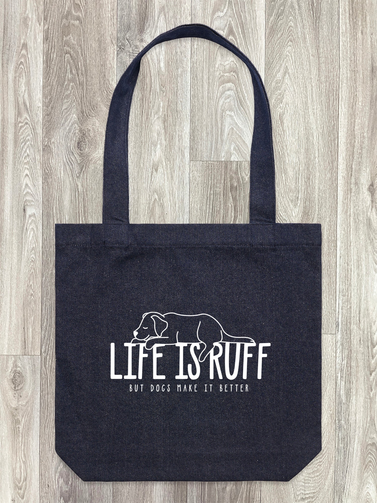 Life Is Ruff Edith Tote Bag