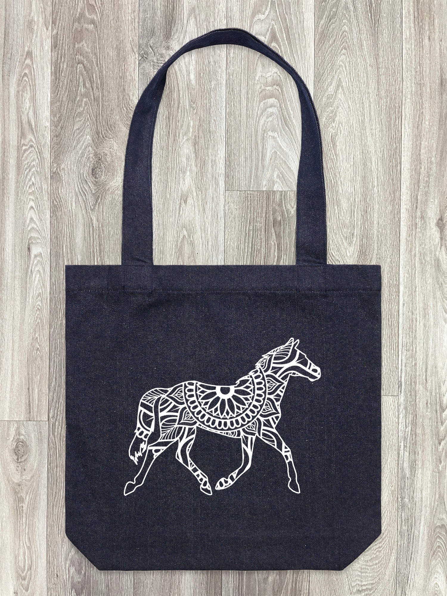 Horse Mandala Edith Tote Bag