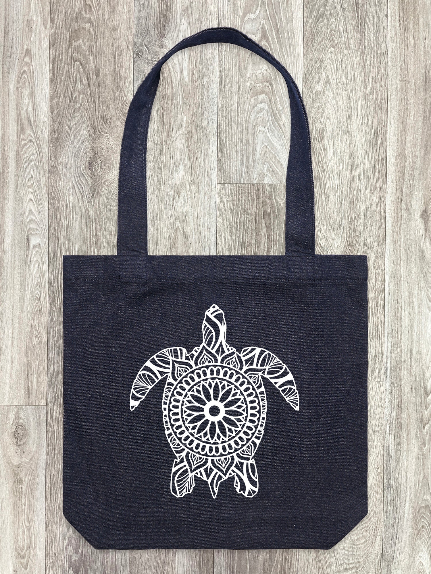 Turtle Mandala Edith Tote Bag