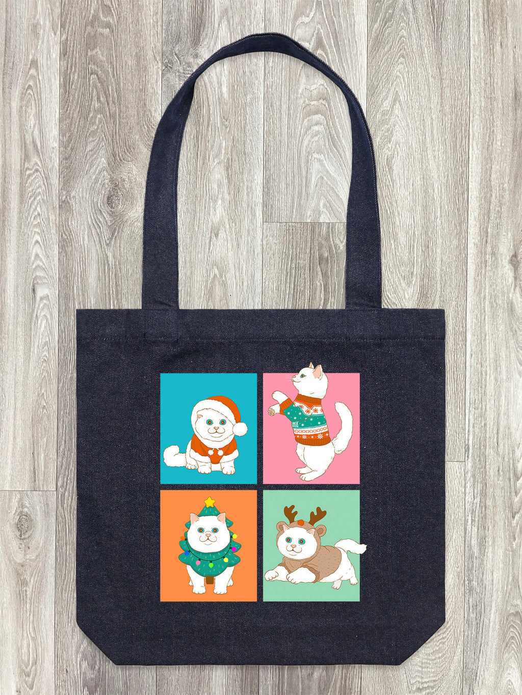 Purrmas Edith Tote Bag