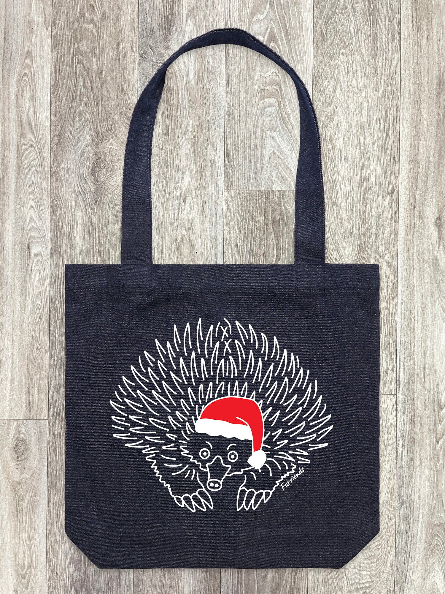 Echidna Christmas Edition Edith Tote Bag