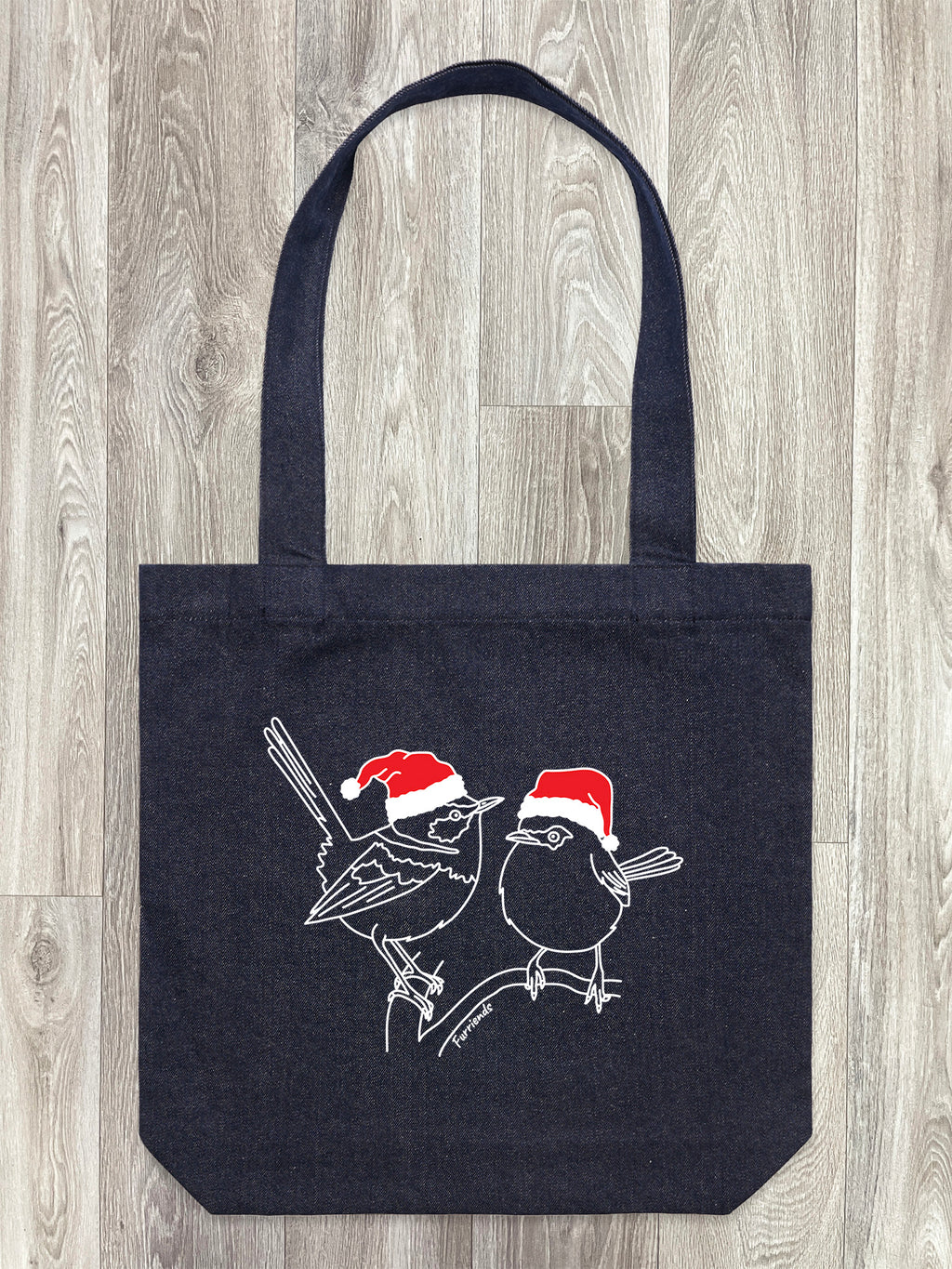 Superb Fairy Wren Christmas Edition Edith Tote Bag