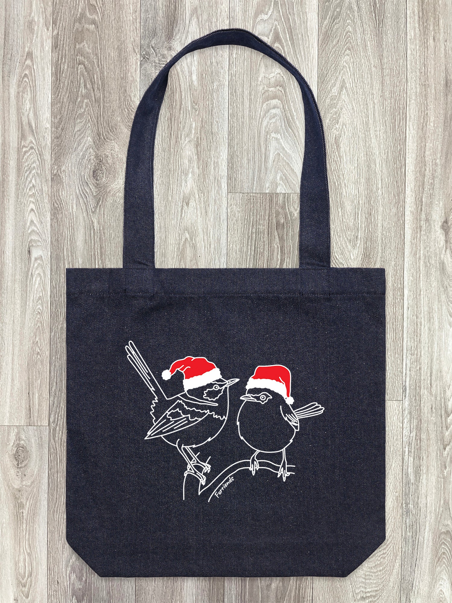 Superb Fairy Wren Christmas Edition Edith Tote Bag