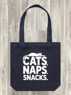 Cats. Naps. Snacks. Edith Tote Bag
