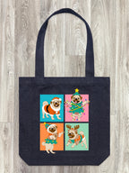 Pugmas Edith Tote Bag