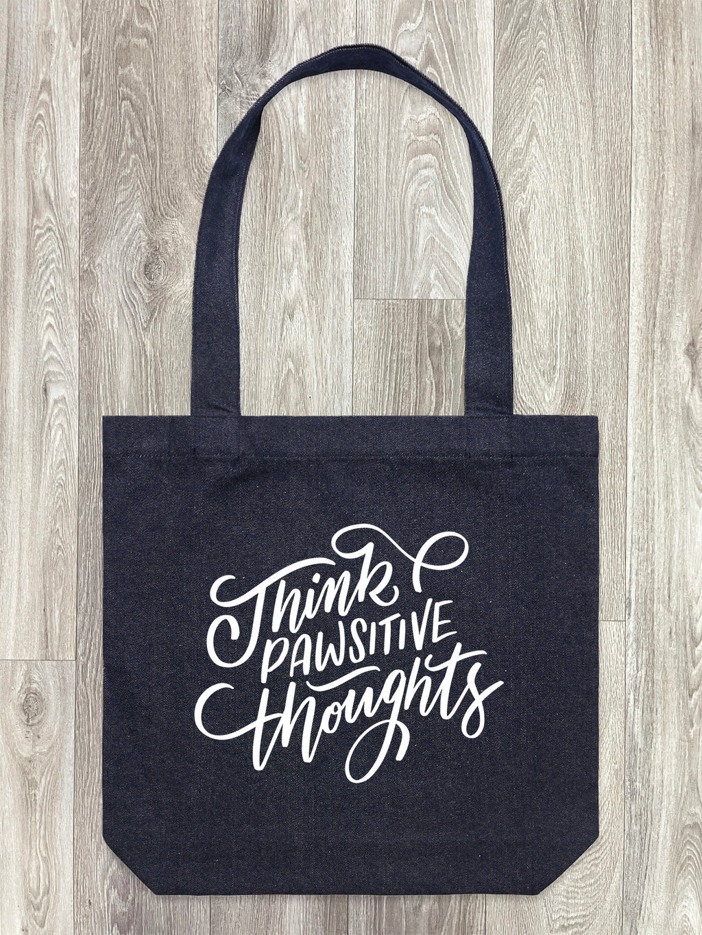 Think Pawsitive Thoughts Edith Tote Bag
