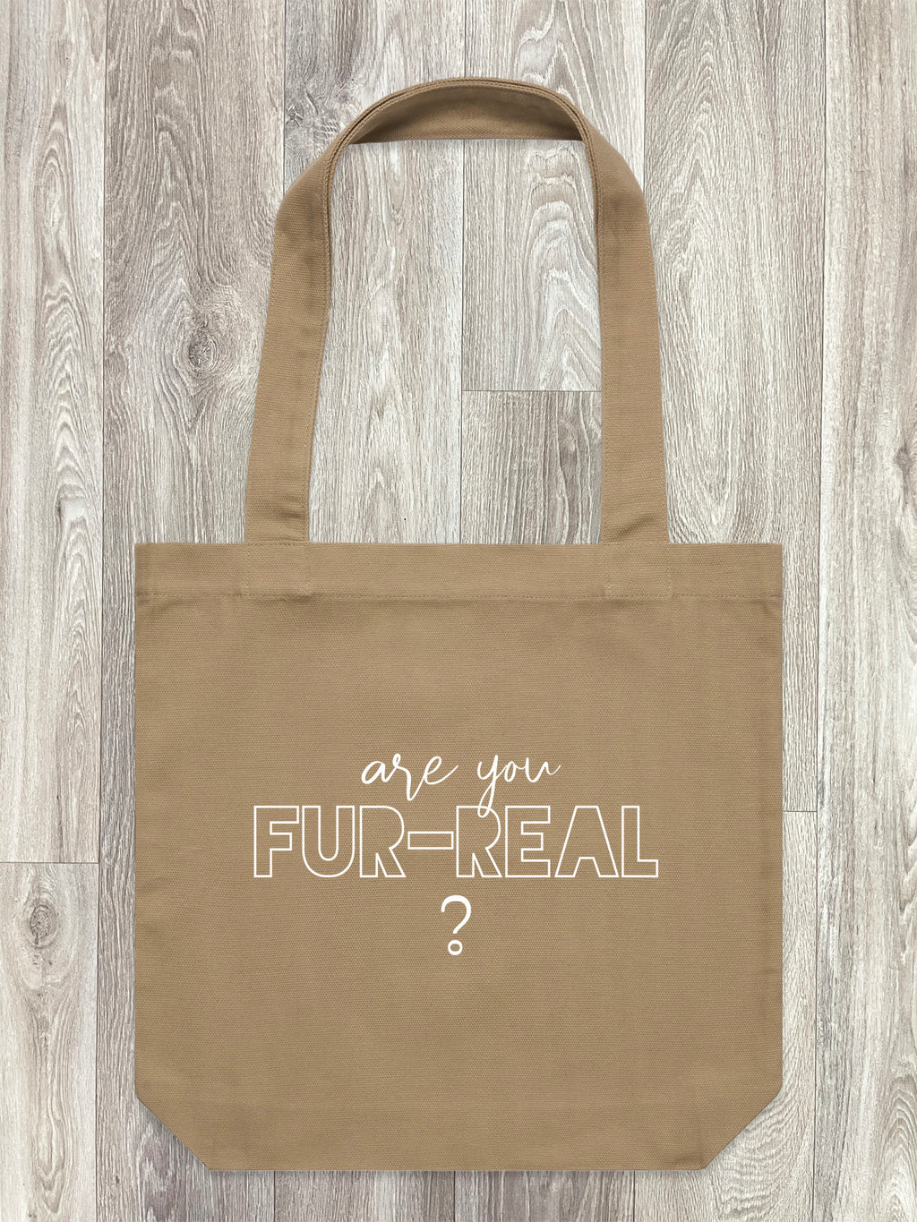 Are You Fur-Real? Edith Tote Bag