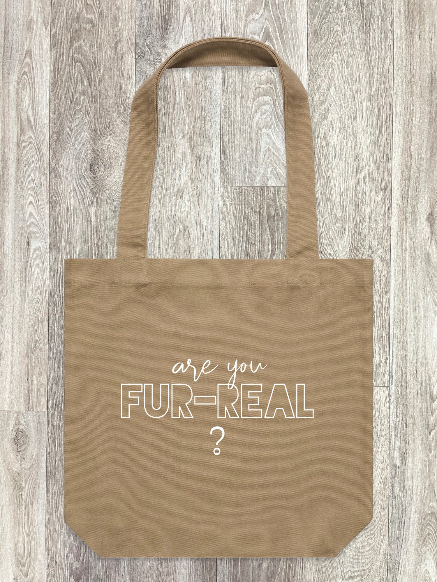 Are You Fur-Real? Edith Tote Bag