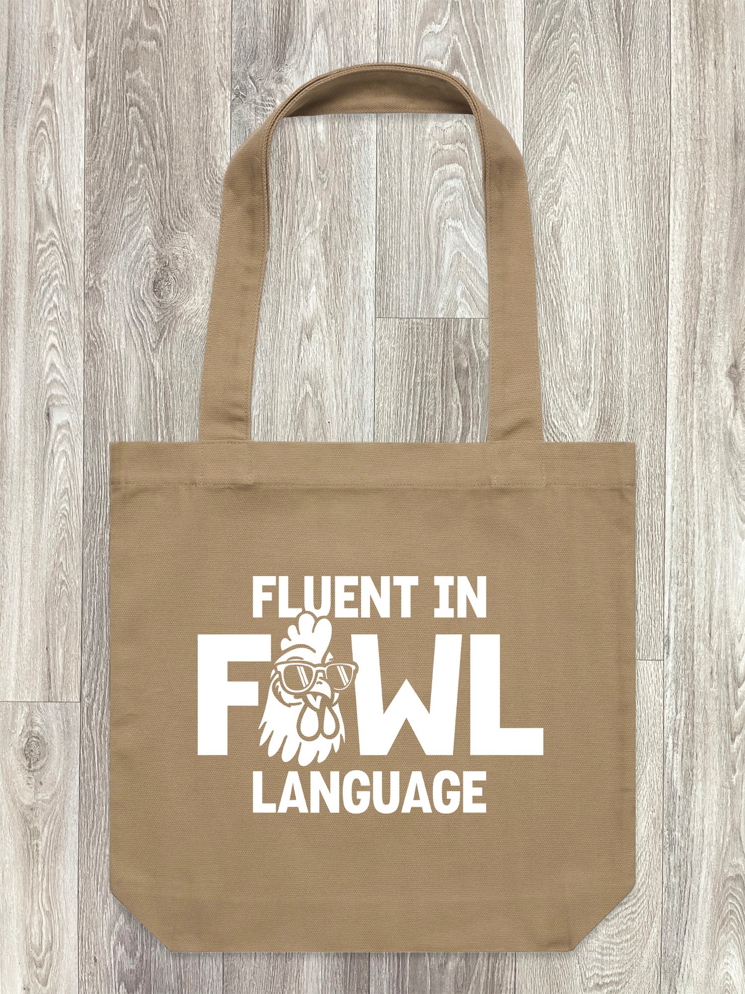 Fluent In Fowl Language Edith Tote Bag