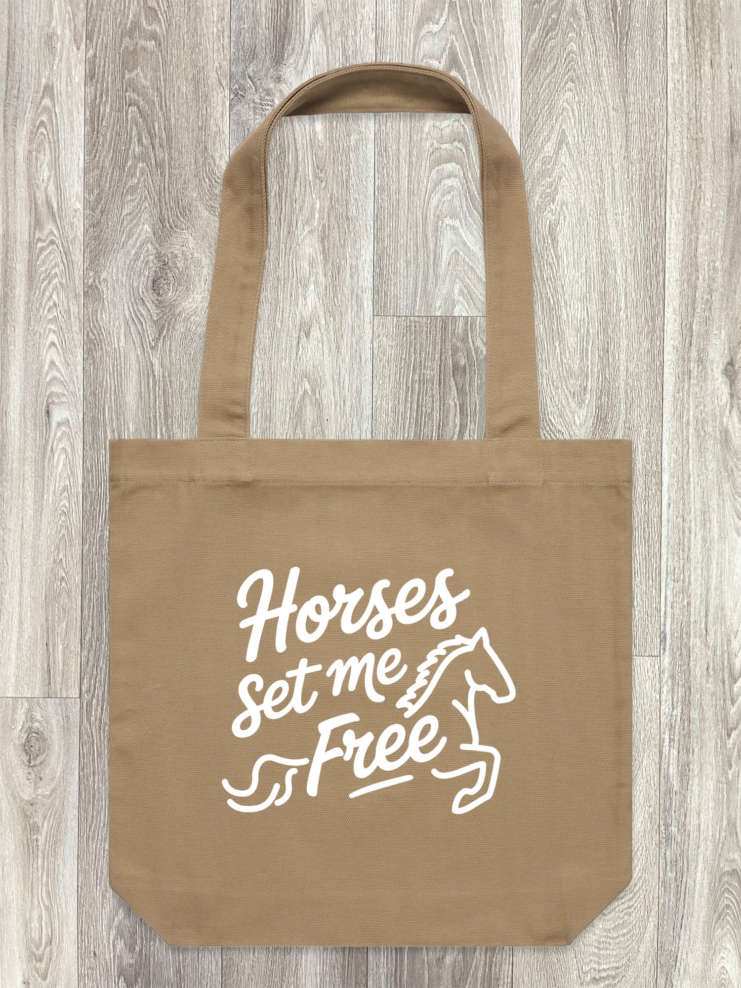 Horses Set Me Free Edith Tote Bag
