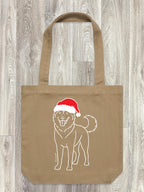 Husky Christmas Edition Edith Tote Bag
