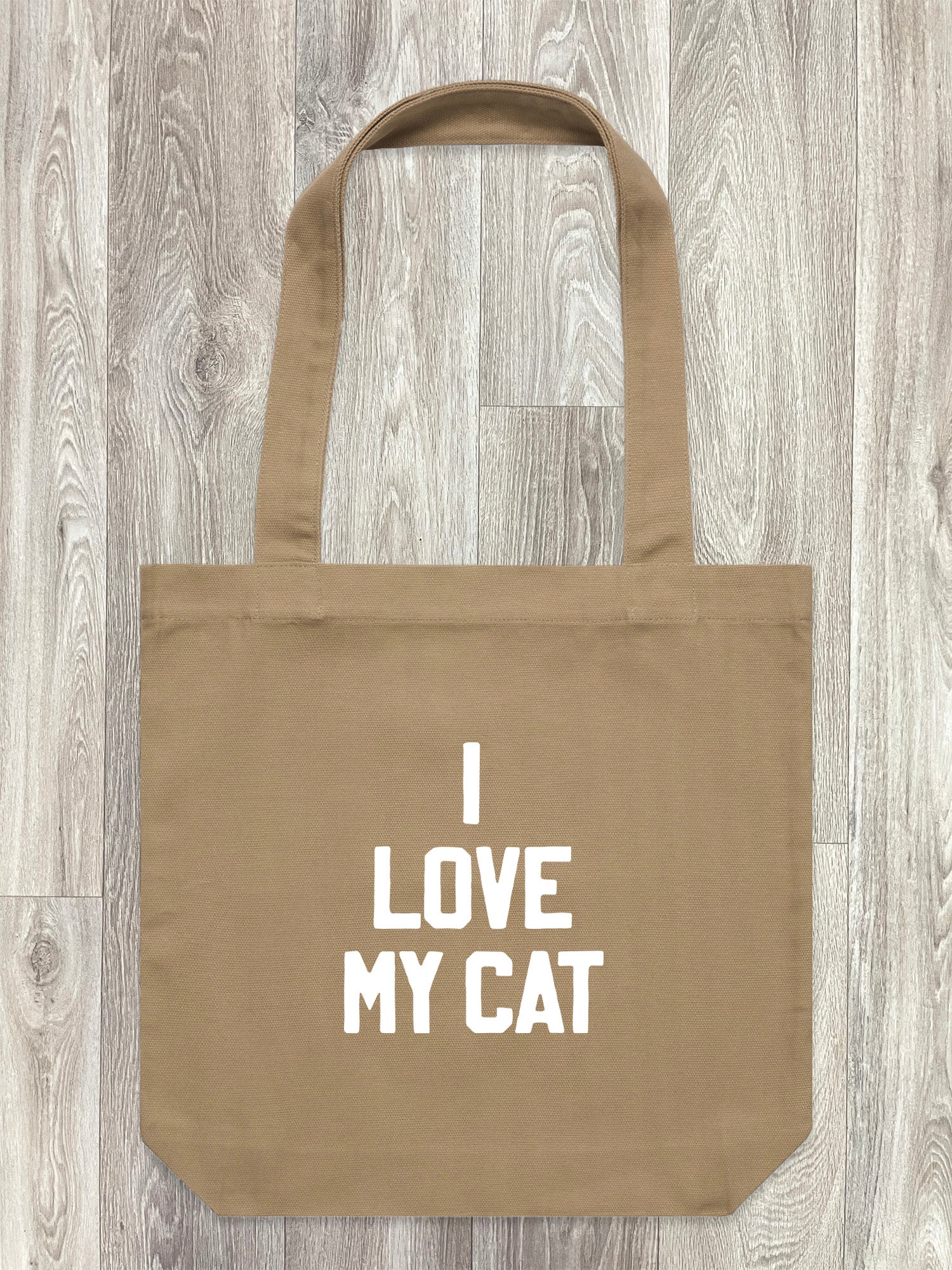 I Love My Cat Edith Tote Bag
