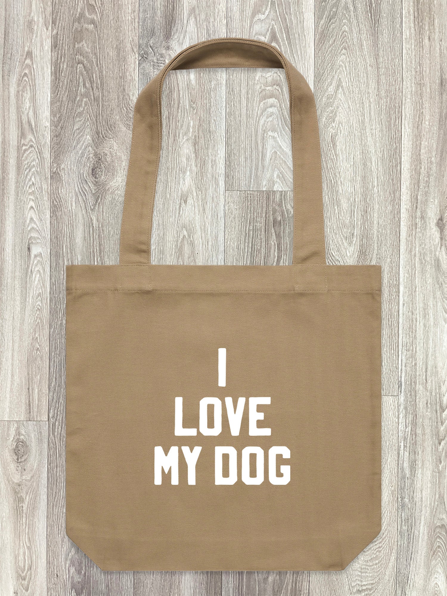 I Love My Dog Edith Tote Bag