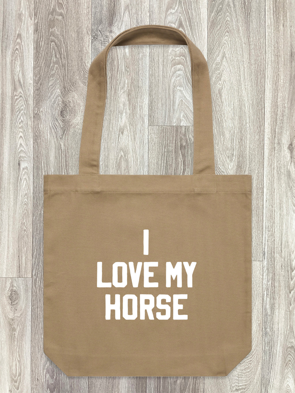 I Love My Horse Edith Tote Bag