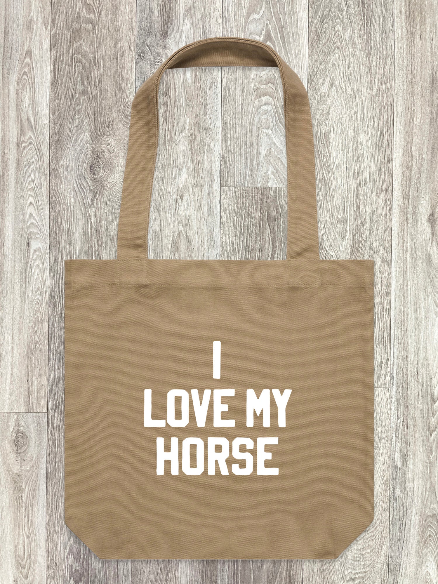 I Love My Horse Edith Tote Bag