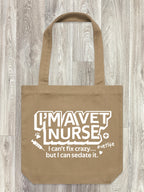 I'm A Vet Nurse Edith Tote Bag