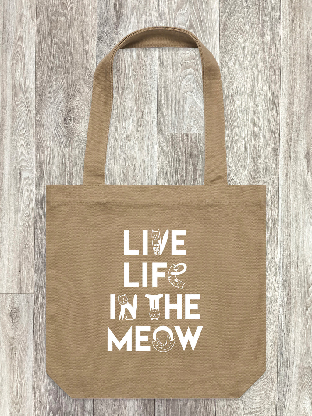 Live Life In The Meow Edith Tote Bag