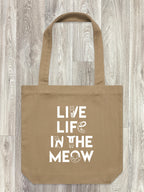 Live Life In The Meow Edith Tote Bag
