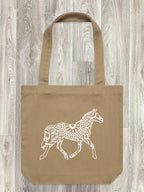 Horse Mandala Edith Tote Bag