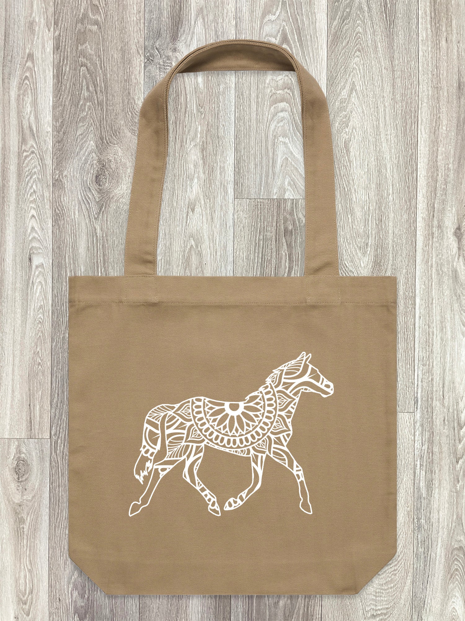 Horse Mandala Edith Tote Bag