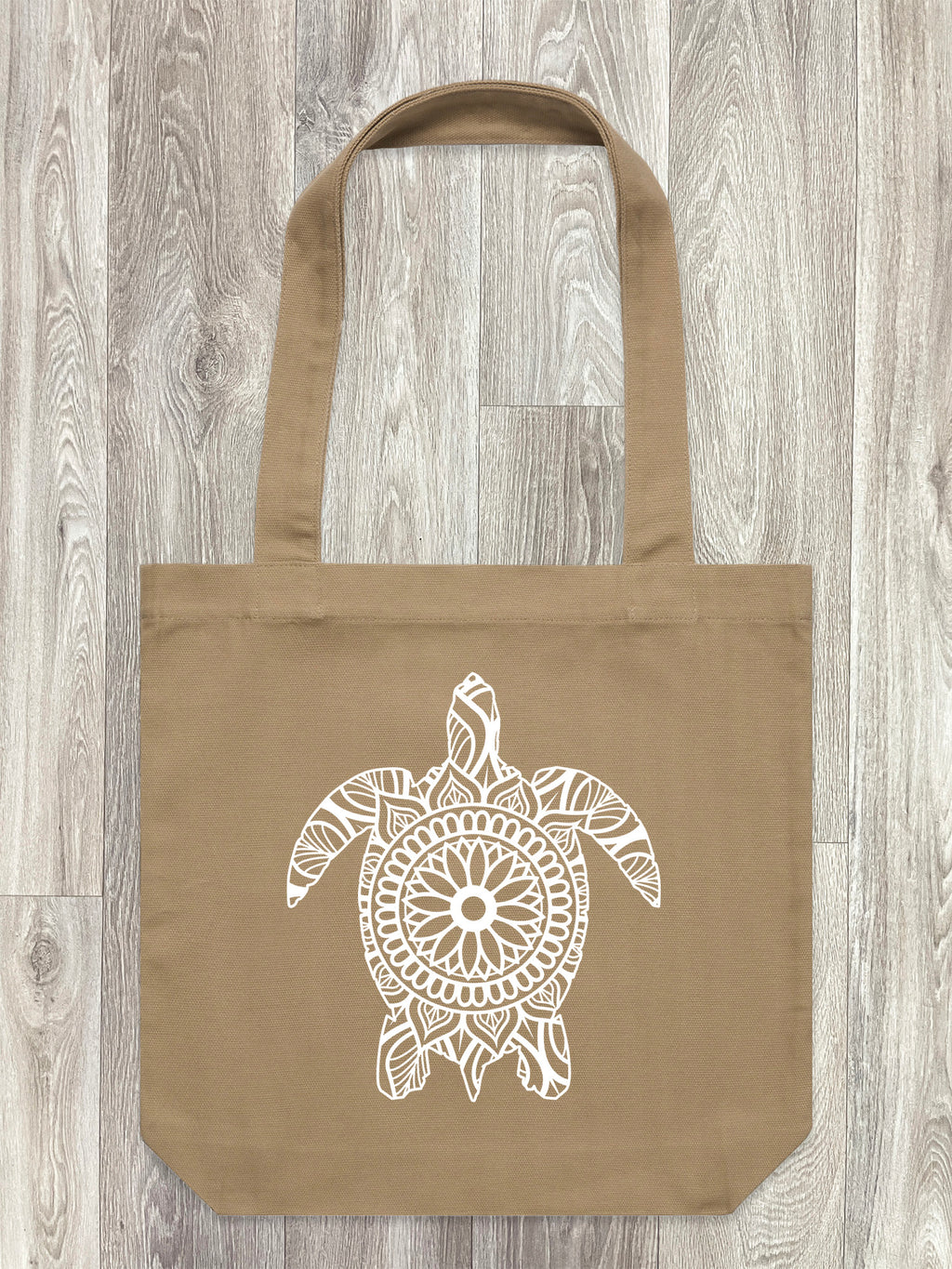 Turtle Mandala Edith Tote Bag