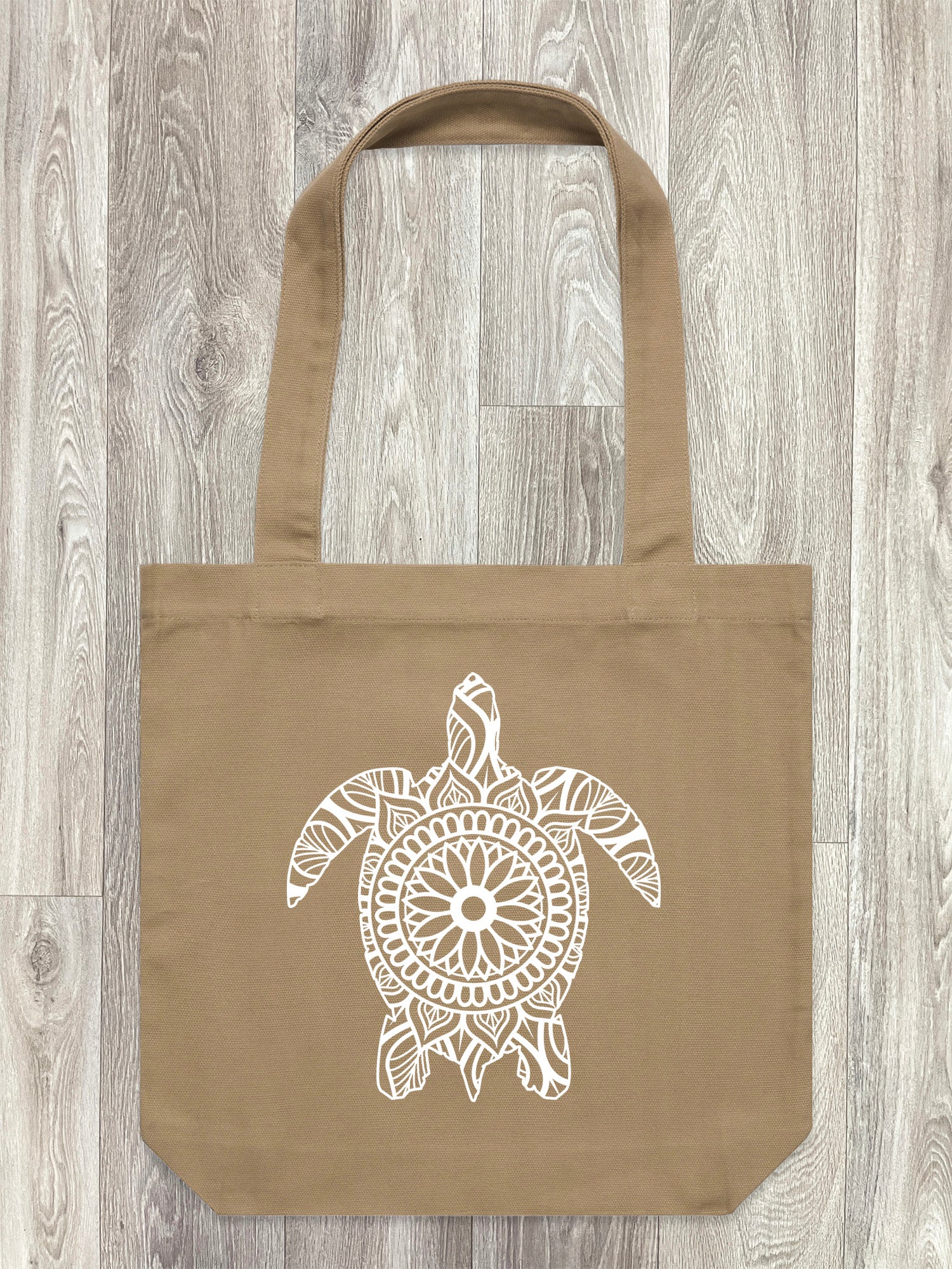 Turtle Mandala Edith Tote Bag