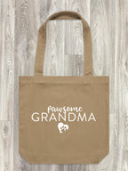 Pawsome Grandma Edith Tote Bag