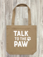 Talk To The Paw Edith Tote Bag