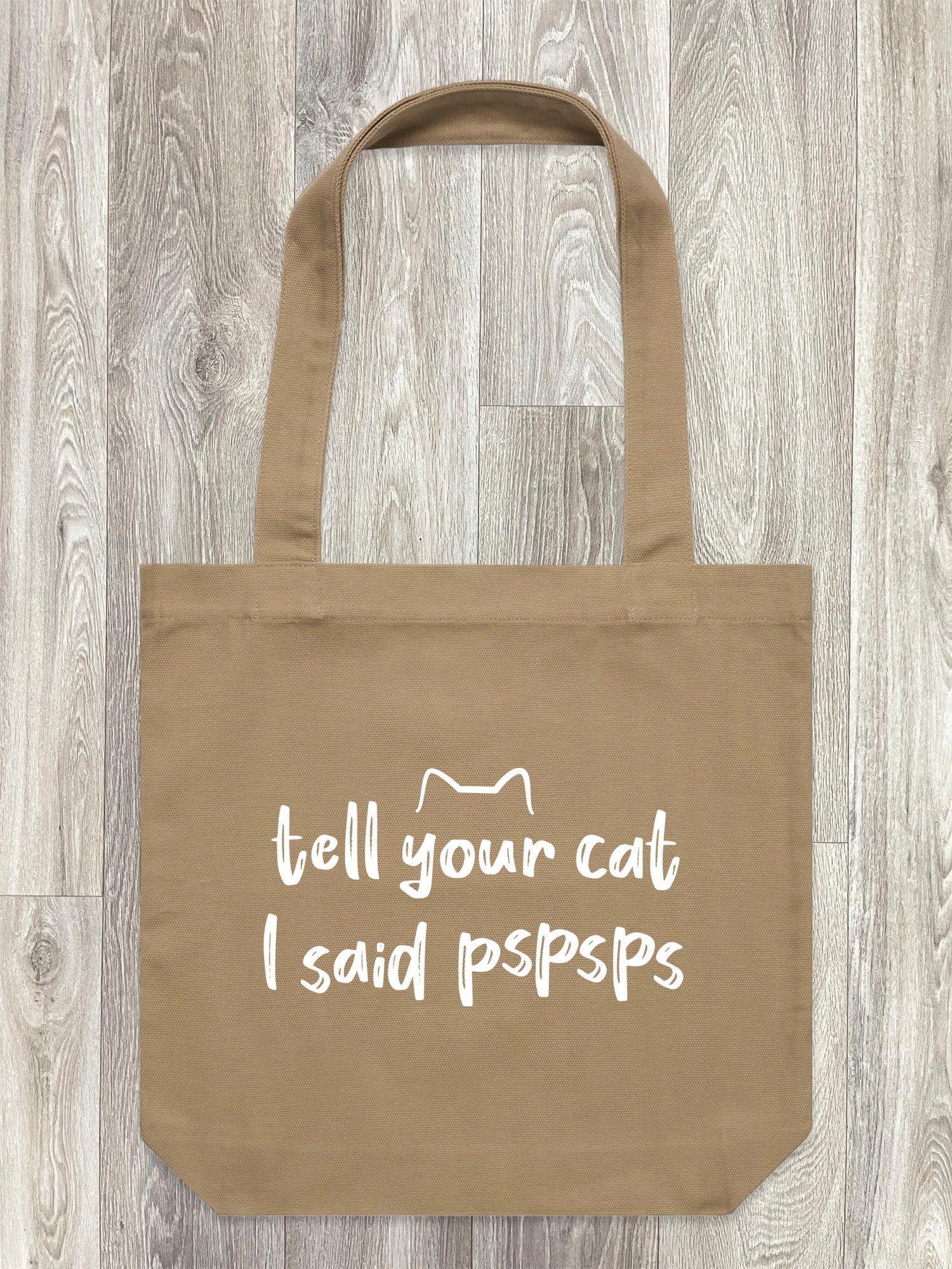 Tell Your Cat I Said pspsps Edith Tote Bag
