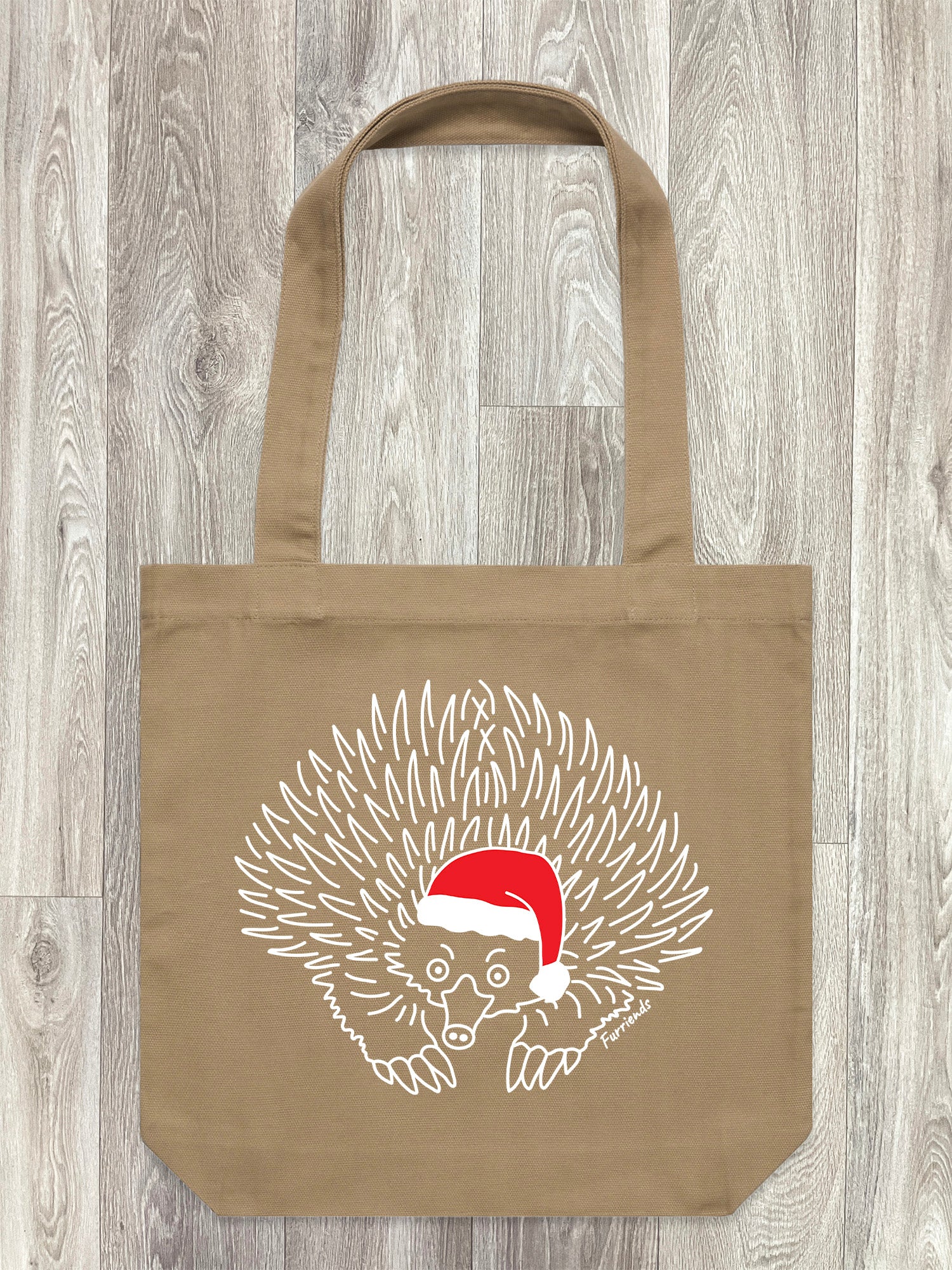 Echidna Christmas Edition Edith Tote Bag