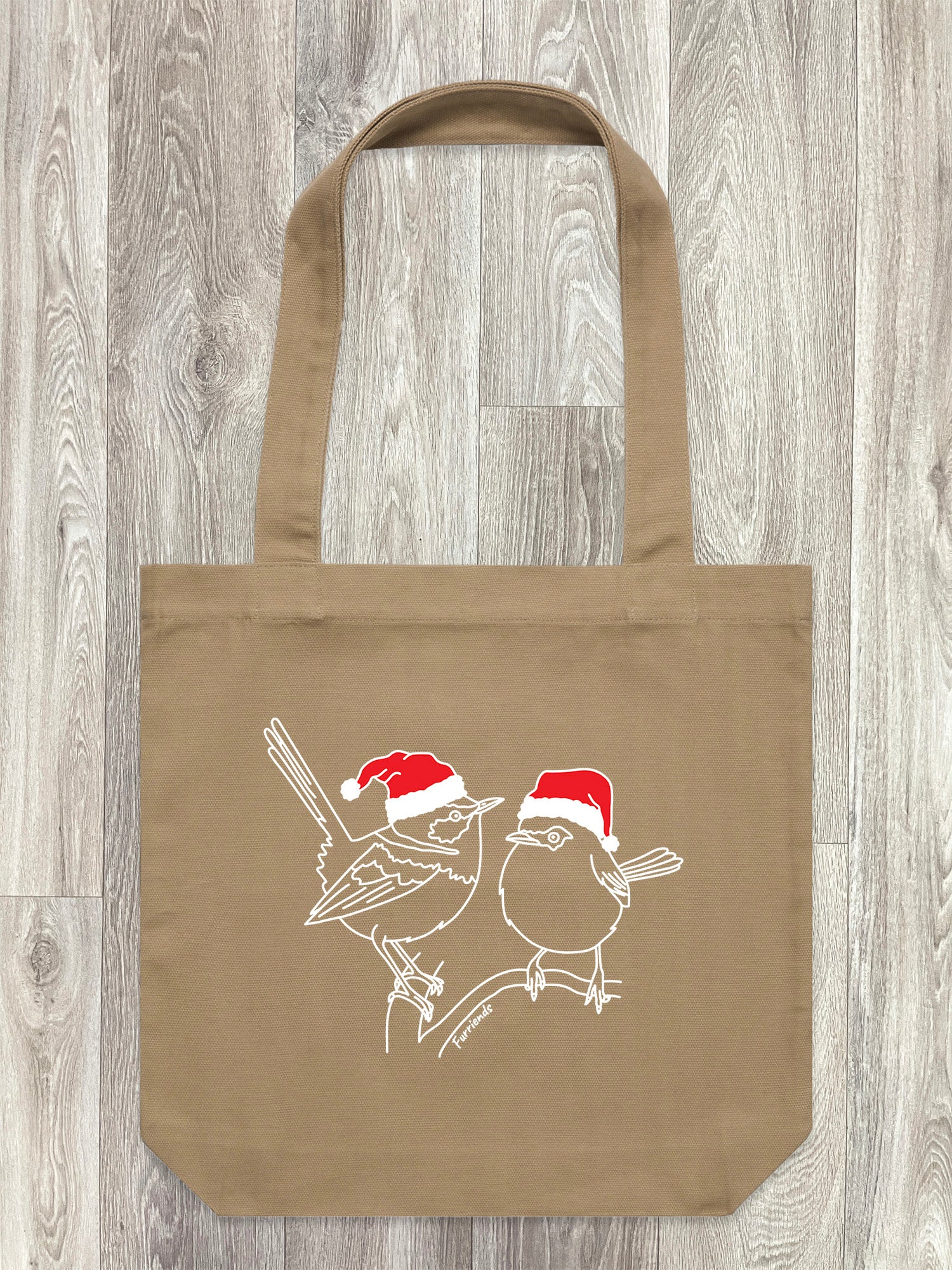 Superb Fairy Wren Christmas Edition Edith Tote Bag