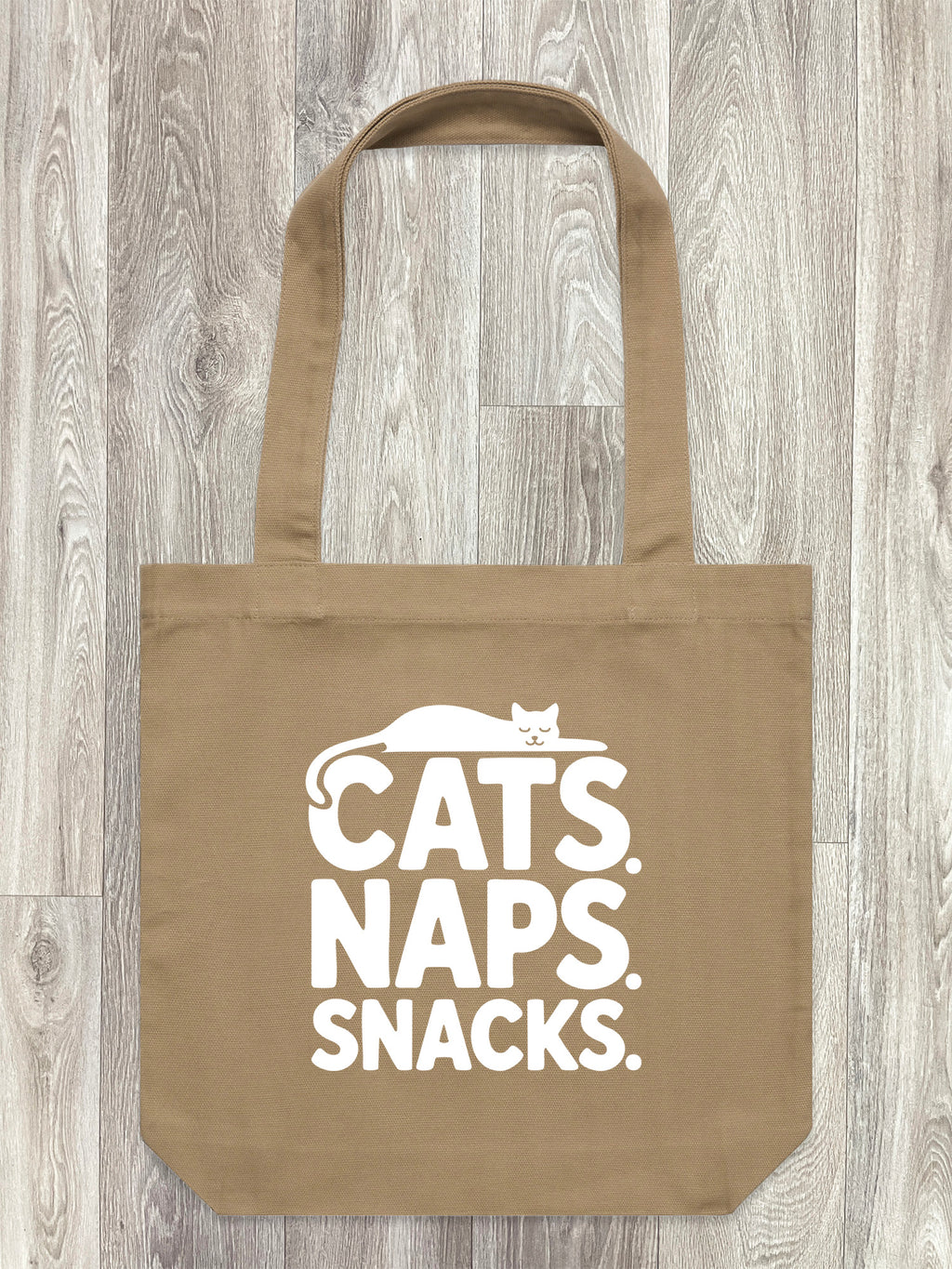 Cats. Naps. Snacks. Edith Tote Bag