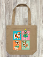 Pugmas Edith Tote Bag