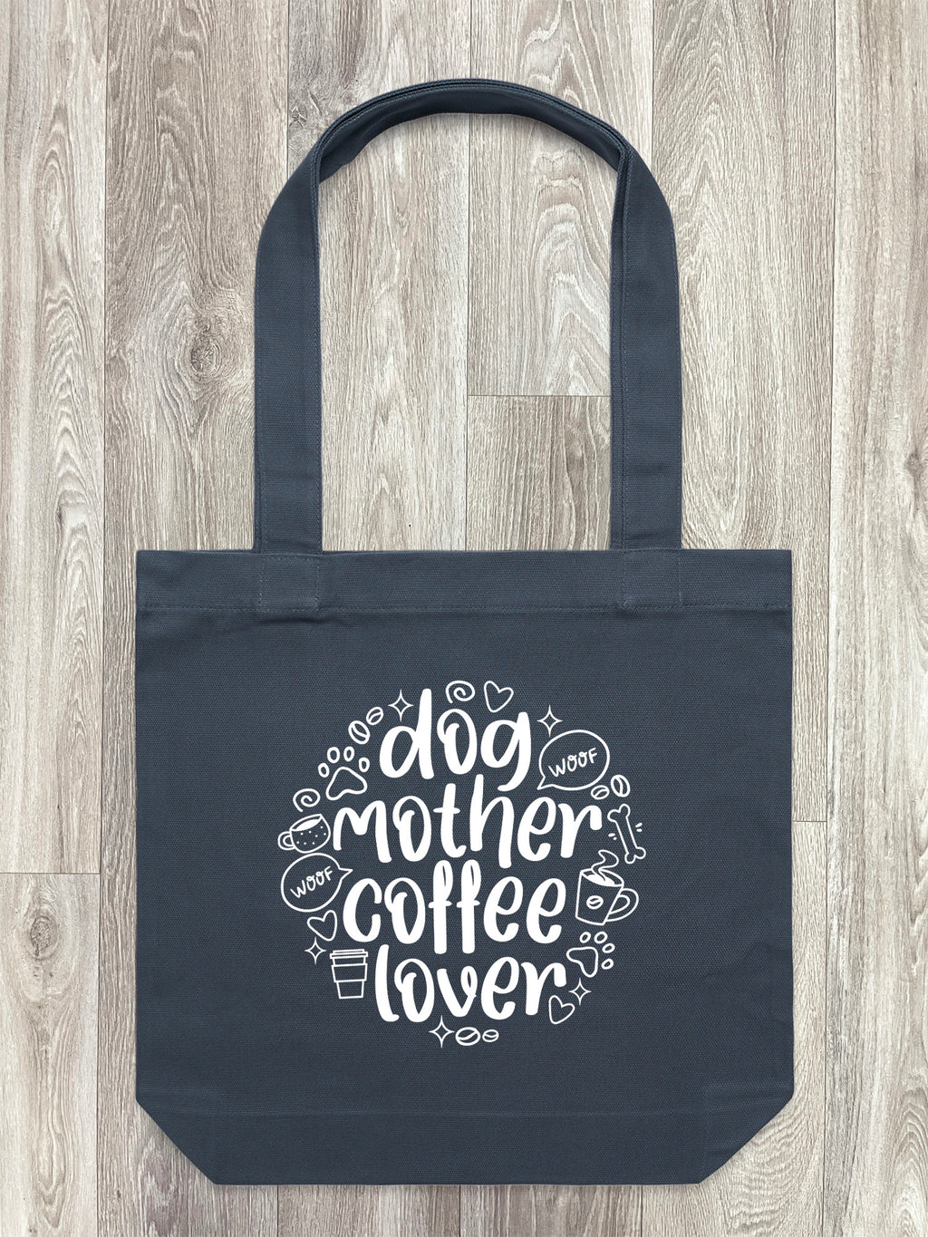 Dog Mother Coffee Lover Edith Tote Bag