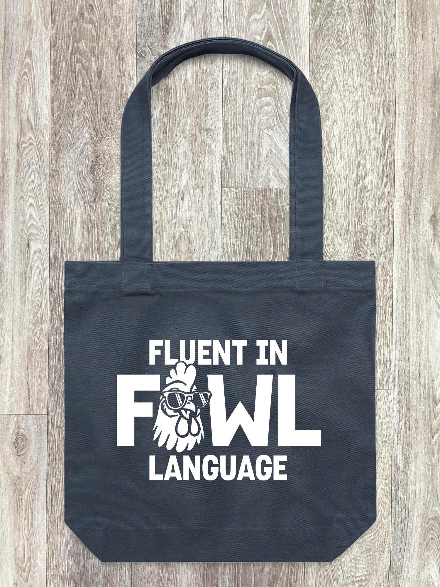 Fluent In Fowl Language Edith Tote Bag