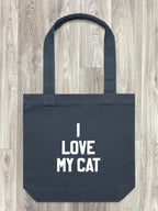 I Love My Cat Edith Tote Bag