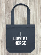 I Love My Horse Edith Tote Bag