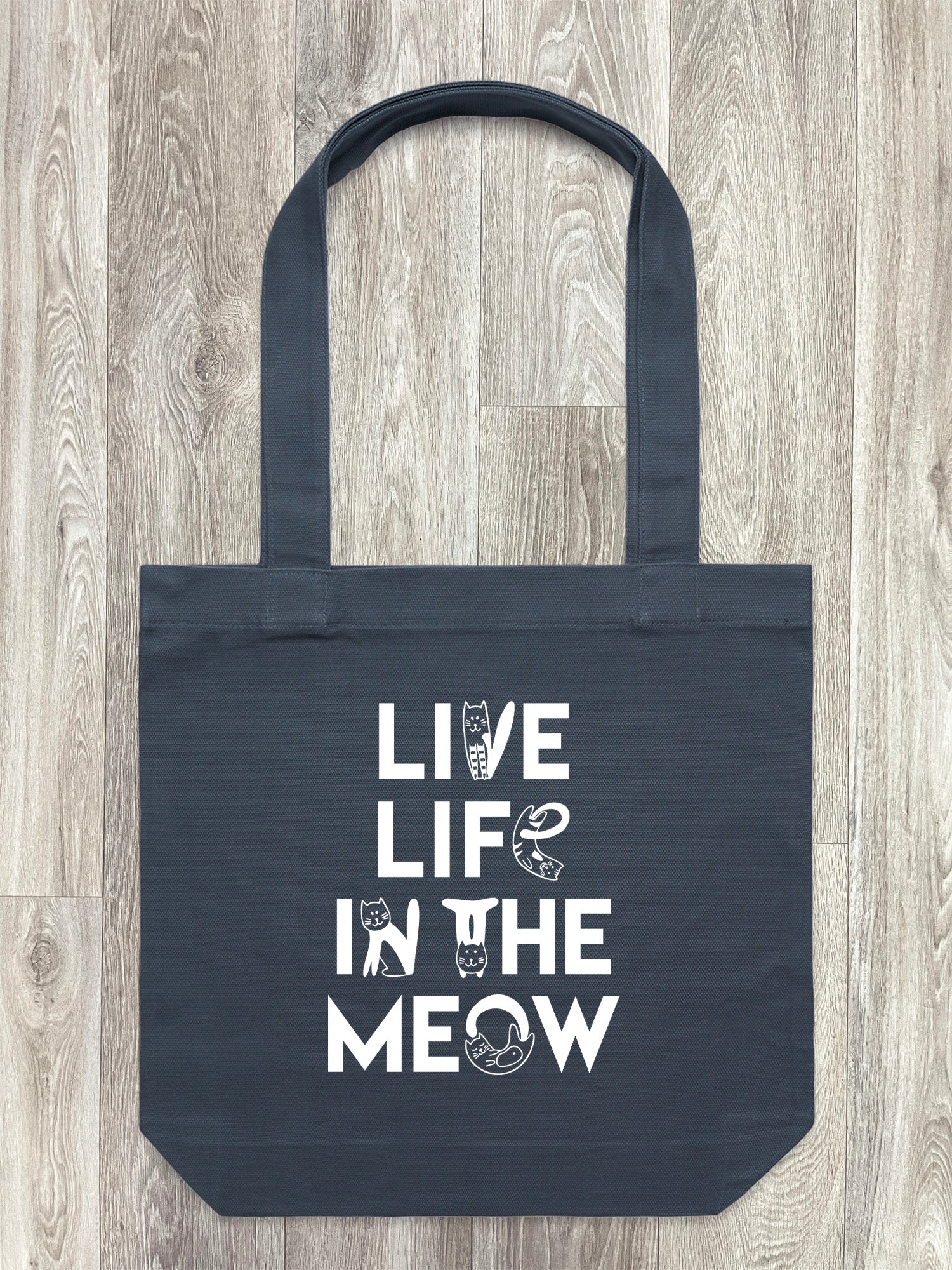 Live Life In The Meow Edith Tote Bag